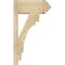Ekena Millwork Merced Arts & Crafts Rough Sawn Outlooker, Douglas Fir, 8"W x 18"D x 30"H OUT08X18X30MRC03RDF - alternate 4